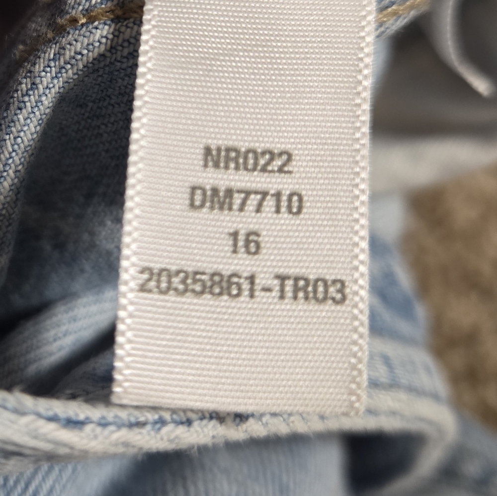 Madewell Denim Cap Sleeve Shirtdress in Aquino Wash Blue Jean NR022 Size 16 - Picture 10 of 13